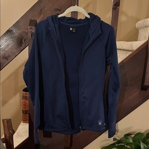 Spyder size M Dark Blue Zip-Up Jacket
